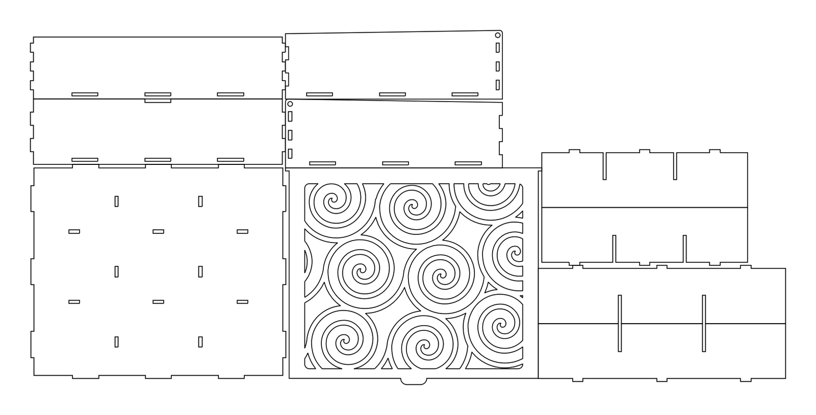 CJQB-01 – archivo DXF para corte láser y CNC