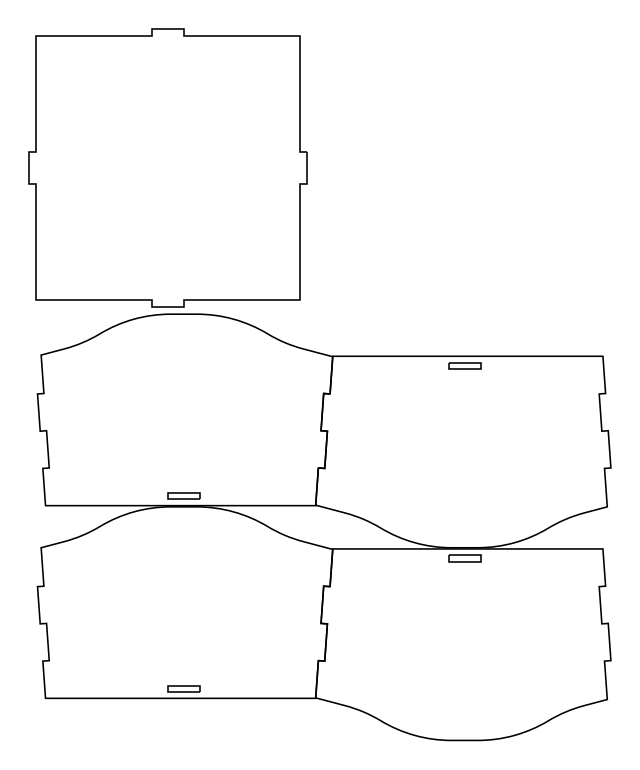 CJQI-03 – archivo DXF para corte láser y CNC