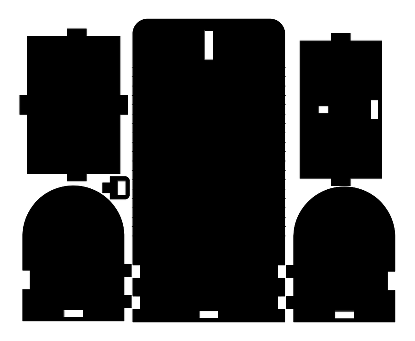 Cofre mini – archivo DXF para corte láser y CNC