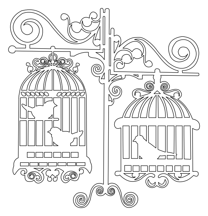 jahulas Lilly – archivo DXF para corte láser y CNC