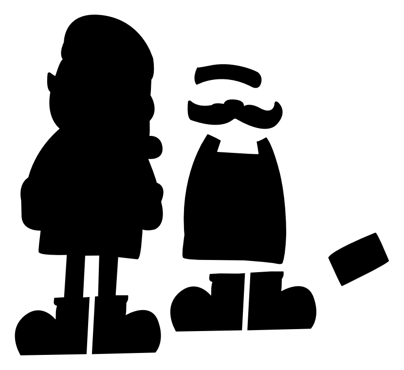 Santaclous 60cm – archivo DXF para corte láser y CNC
